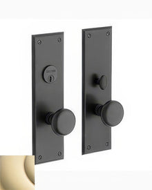 Baldwin 6552.DBLC Baltimore Double Cylinder Mortise Handleset Trim Set