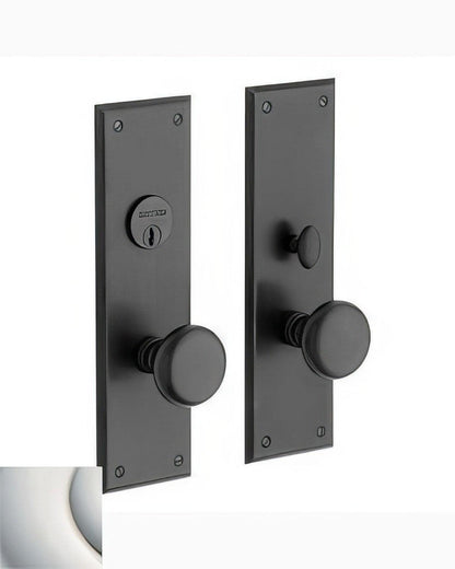 Baldwin 6552.DBLC Baltimore Double Cylinder Mortise Handleset Trim Set