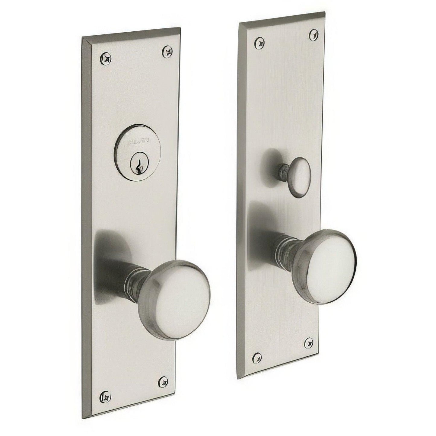 Baldwin 6552.ENTR Baltimore Single Cylinder Mortise Handleset Trim Set