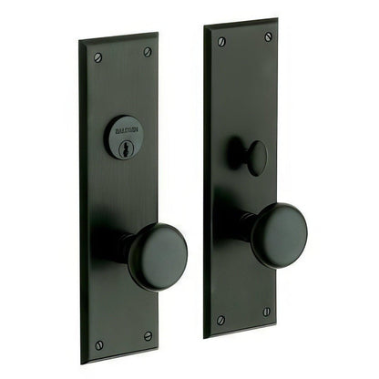 Baldwin 6552.ENTR Baltimore Single Cylinder Mortise Handleset Trim Set