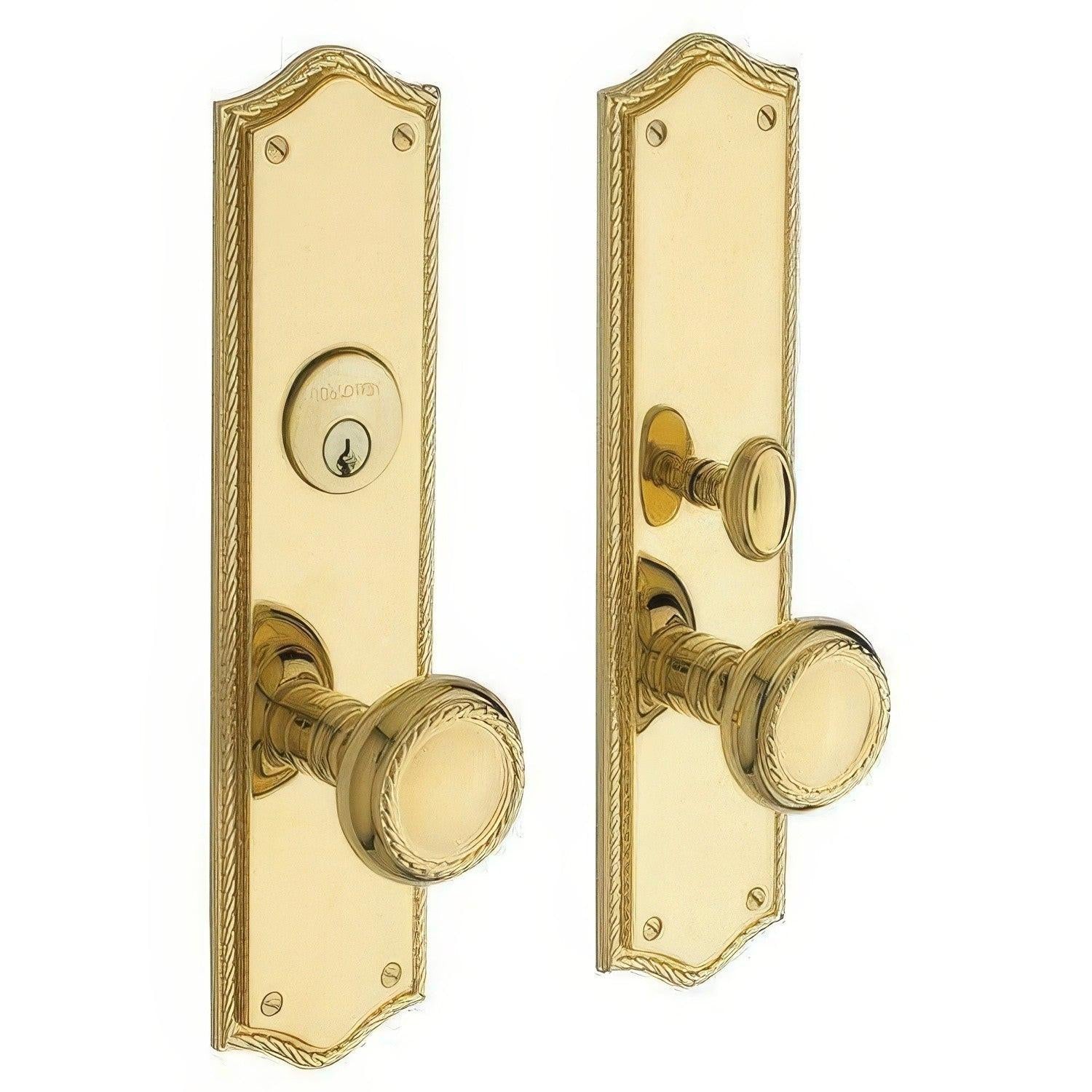 Baldwin 6554.FD Barclay Dummy Handleset Trim Set