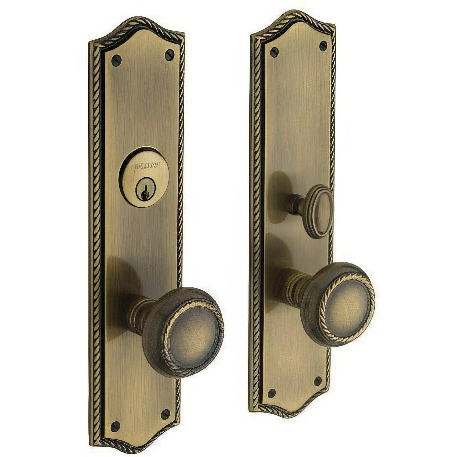 Baldwin 6554.FD Barclay Dummy Handleset Trim Set