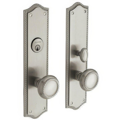 Baldwin 6554.DBLC Barclay Double Cylinder Mortise Handleset Trim Set