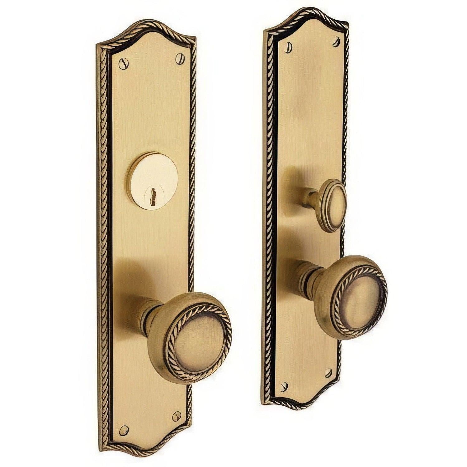 Baldwin 6554.FD Barclay Dummy Handleset Trim Set