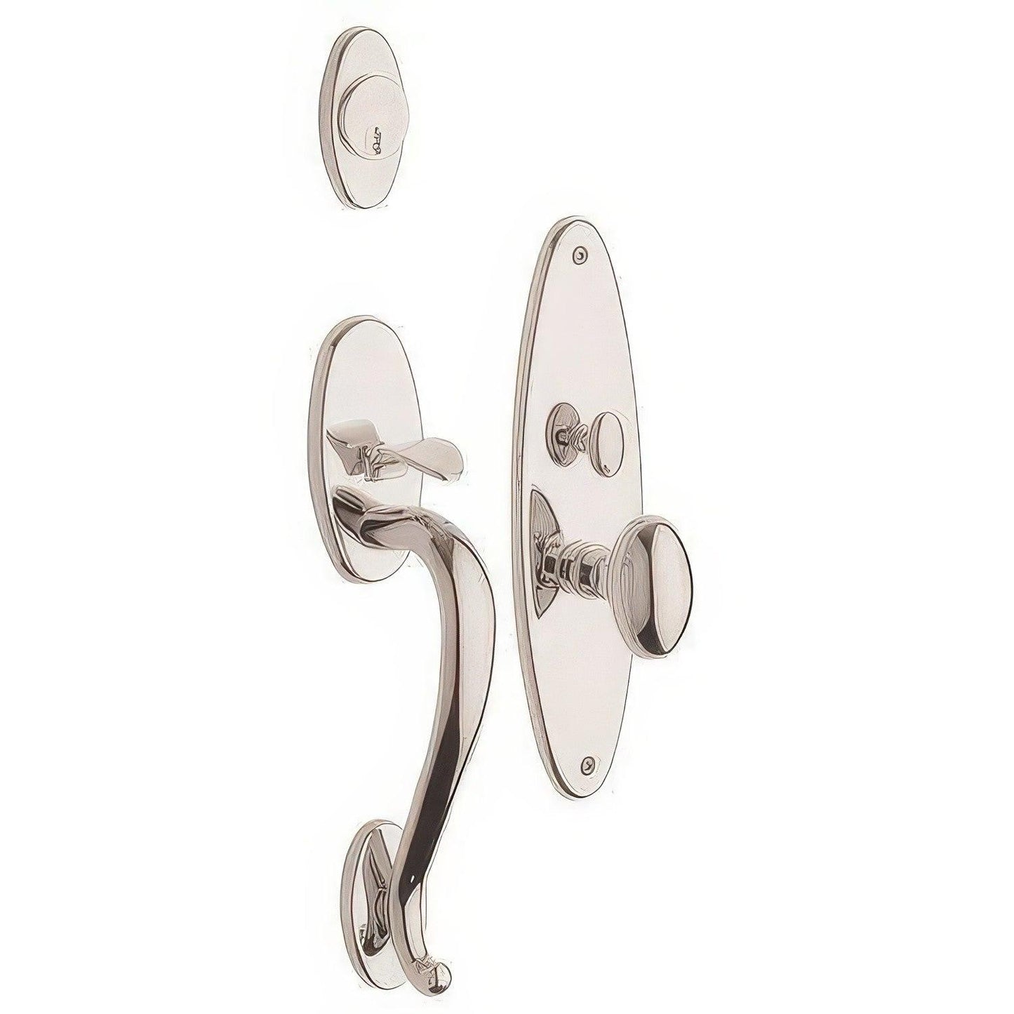 Baldwin 6560.ENTR Lexington Single Cylinder Mortise Handleset Trim Set