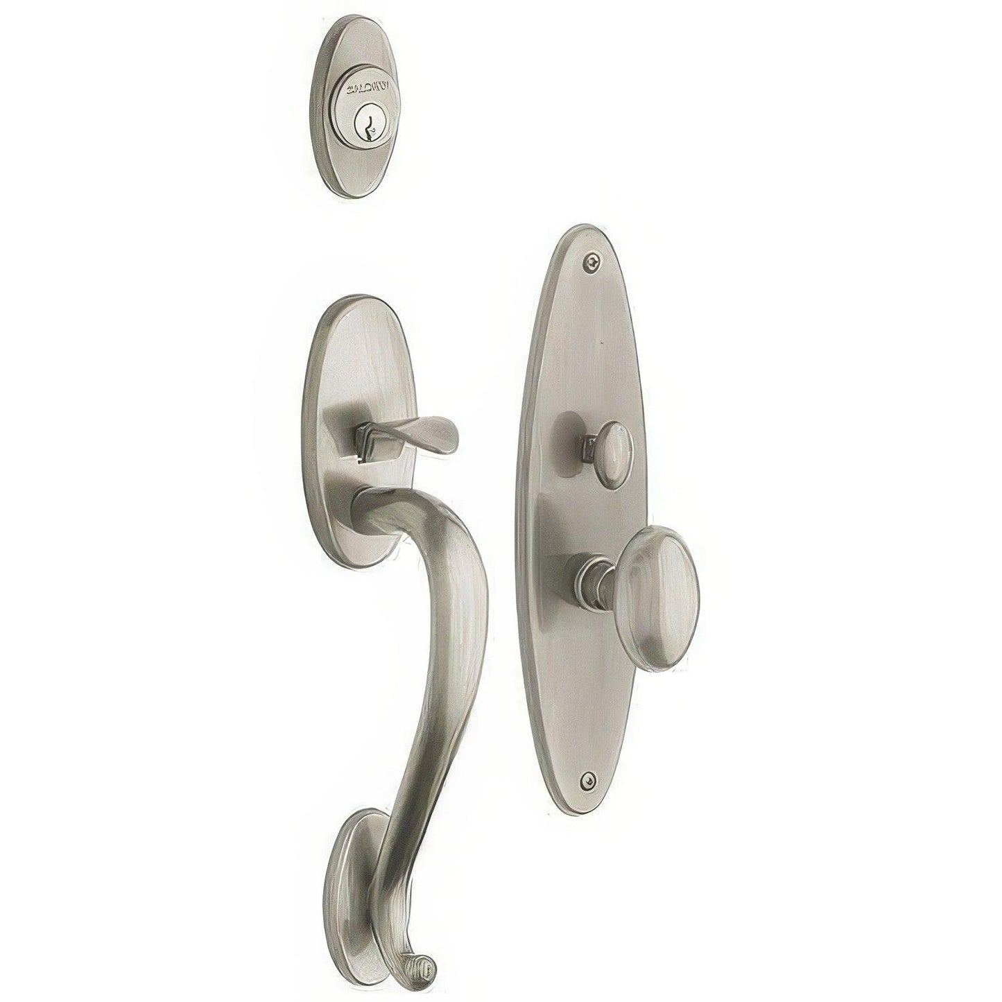 Baldwin 6560.DBLC Lexington Double Cylinder Mortise Handleset Trim Set