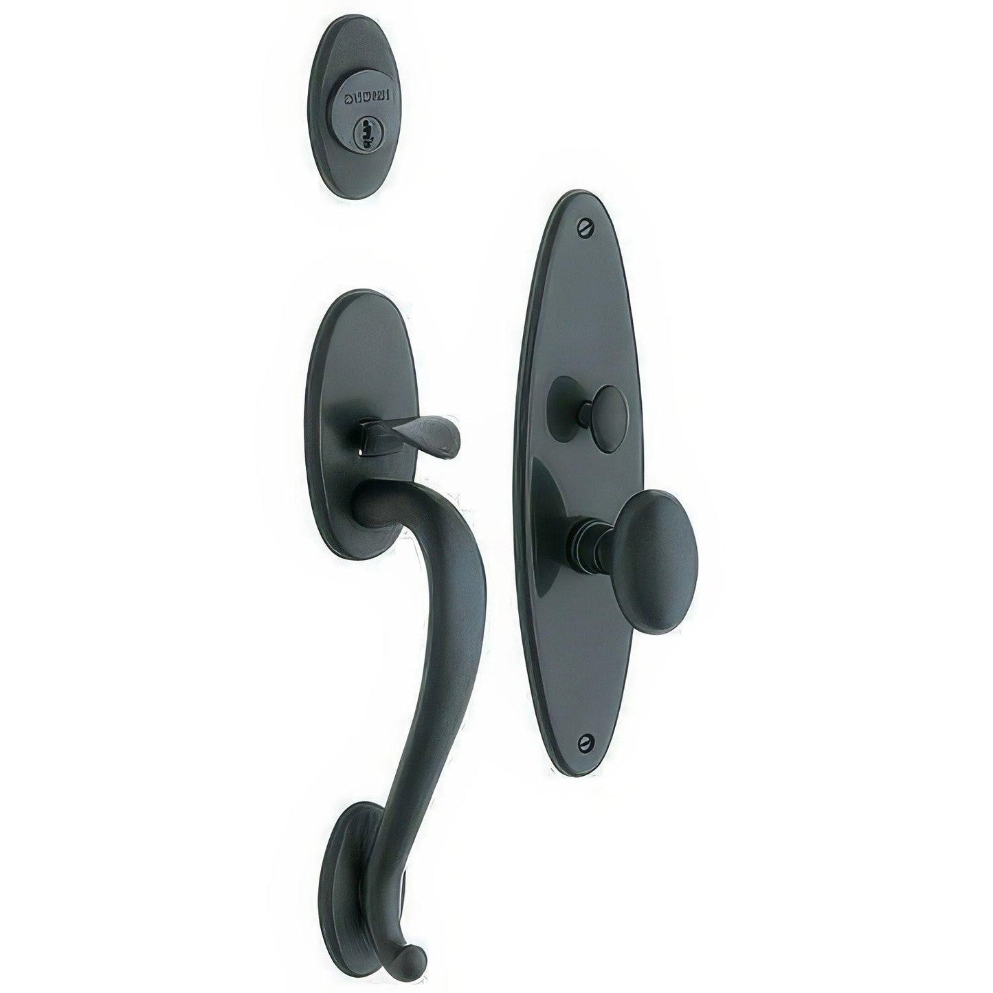 Baldwin 6560.DBLC Lexington Double Cylinder Mortise Handleset Trim Set