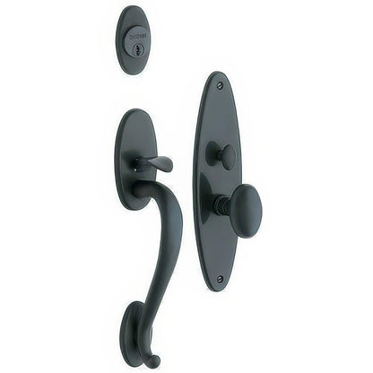 Baldwin 6560.ENTR Lexington Single Cylinder Mortise Handleset Trim Set