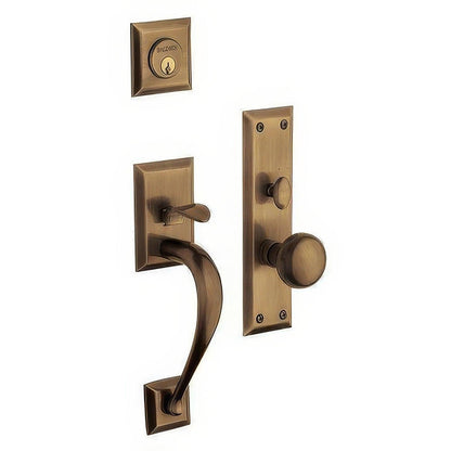 Baldwin 6571.DBLC Concord Double Cylinder Mortise Handleset Trim Set
