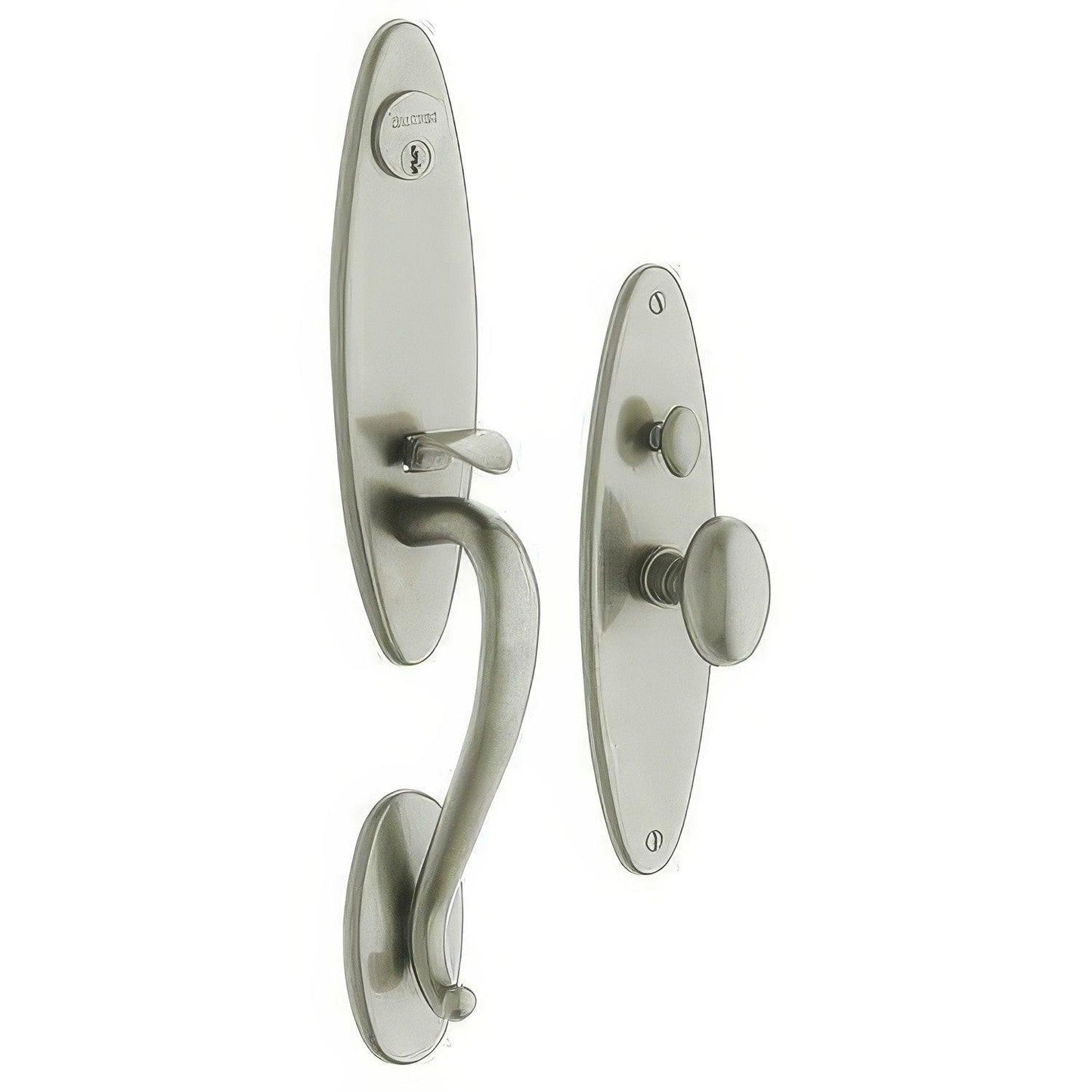 Baldwin 6573.ENTR Springfield Single Cylinder Mortise Handleset Trim Set