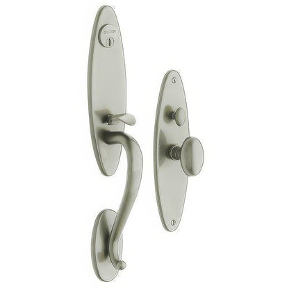 Baldwin 6573.ENTR Springfield Single Cylinder Mortise Handleset Trim Set