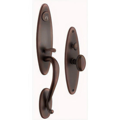 Baldwin 6573.ENTR Springfield Single Cylinder Mortise Handleset Trim Set
