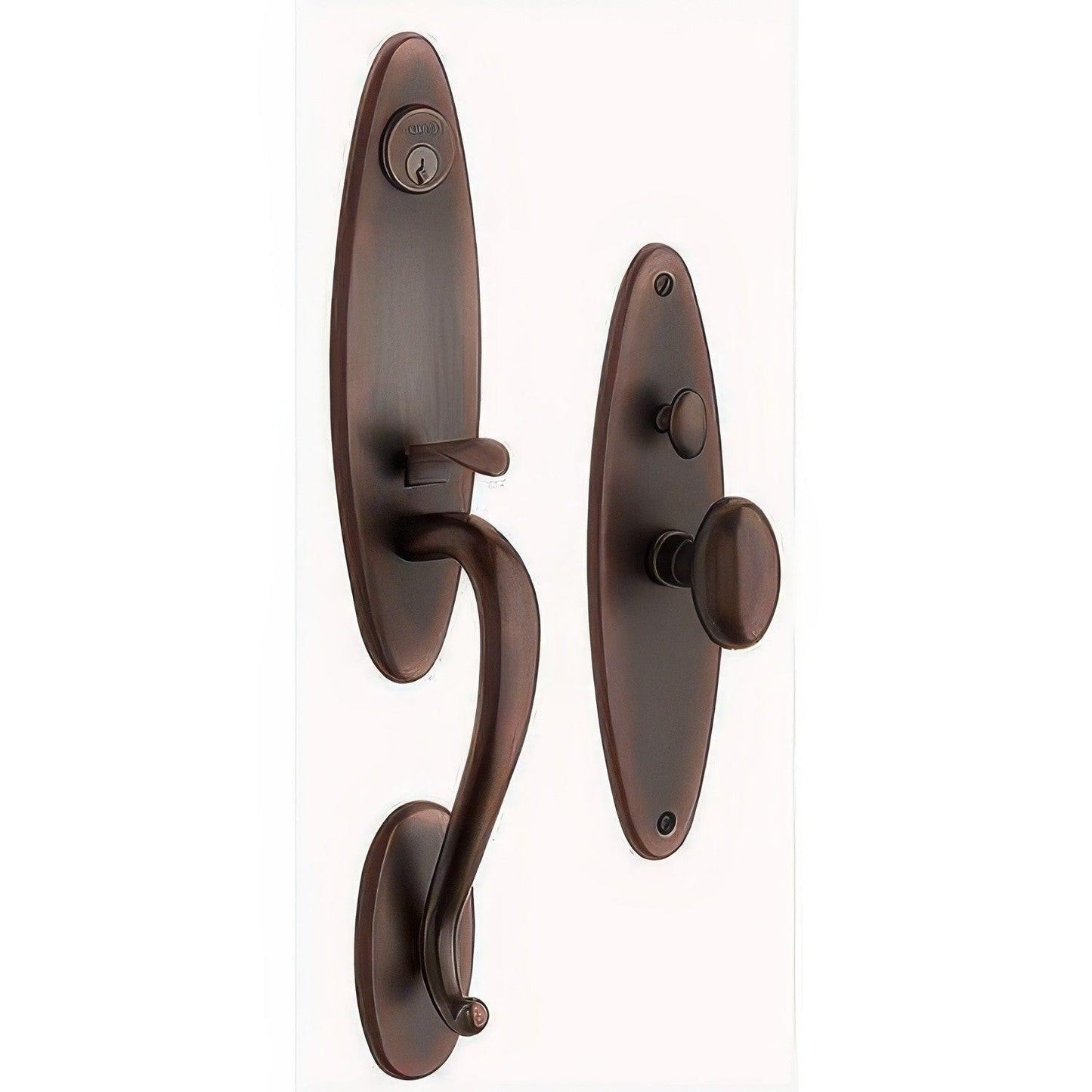 Baldwin 6573.FD Springfield Dummy Handleset Trim Set