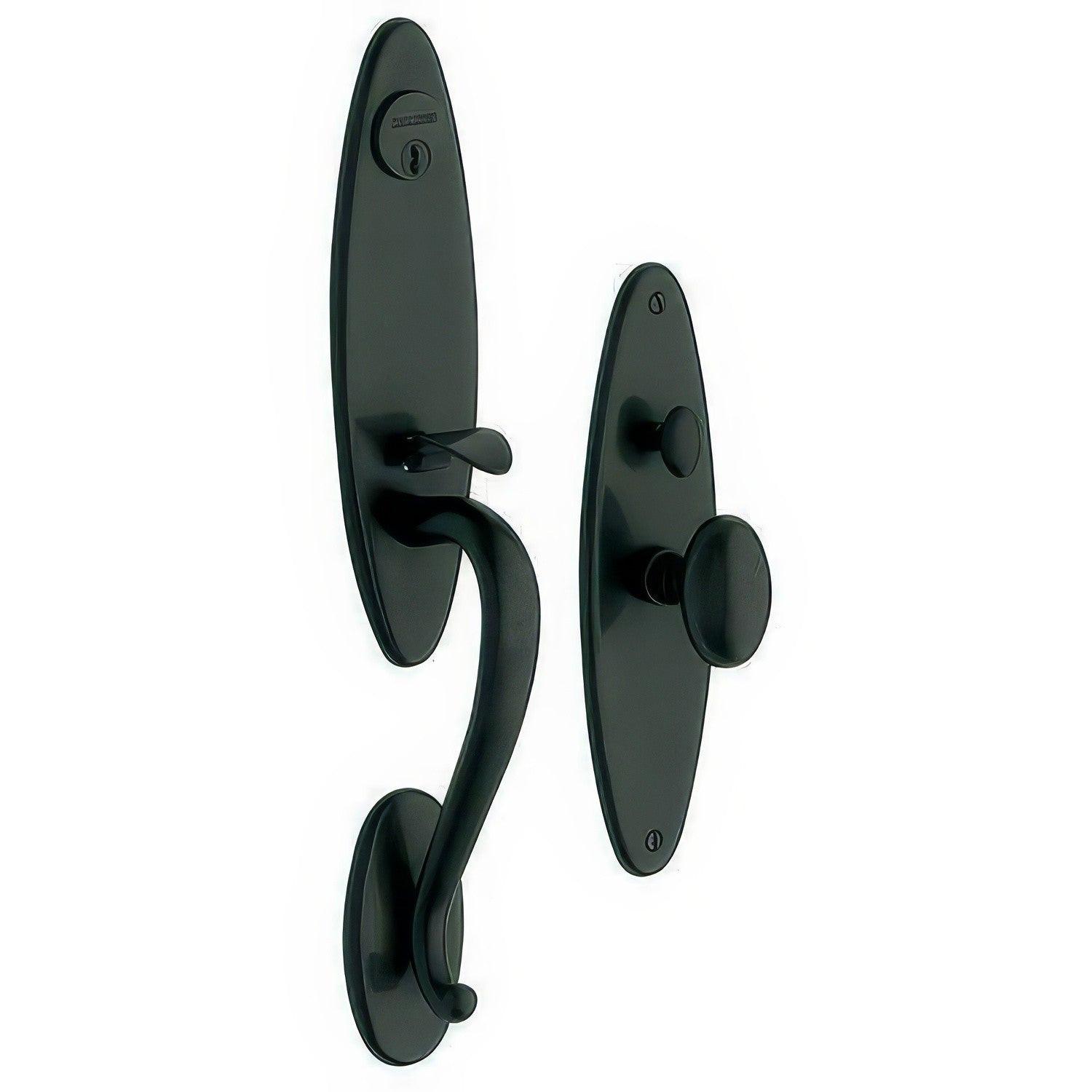 Baldwin 6573.FD Springfield Dummy Handleset Trim Set
