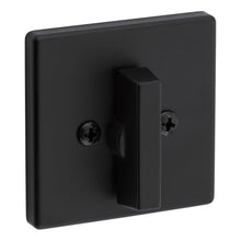 Kwikset 663SQT-514.DS One Sided Turn Square Deadbolt with RCAL Latch and Dual RCS and 5303 Full Lip Strike K3 Matte Black Finish.