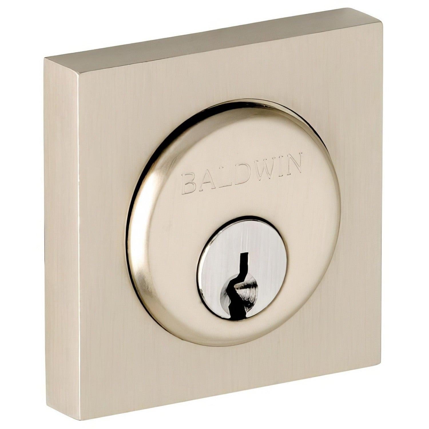 Baldwin 6743 Contemporary Square Cylinder Trim Collar
