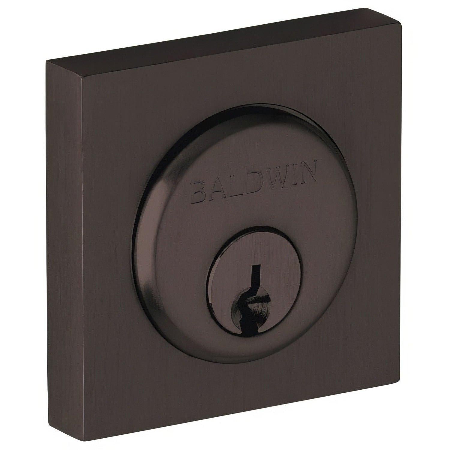 Baldwin 6743 Contemporary Square Cylinder Trim Collar