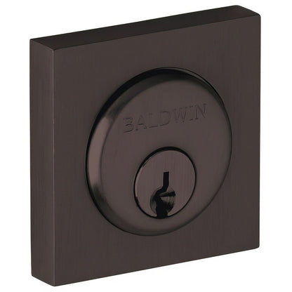 Baldwin 6743 Contemporary Square Cylinder Trim Collar