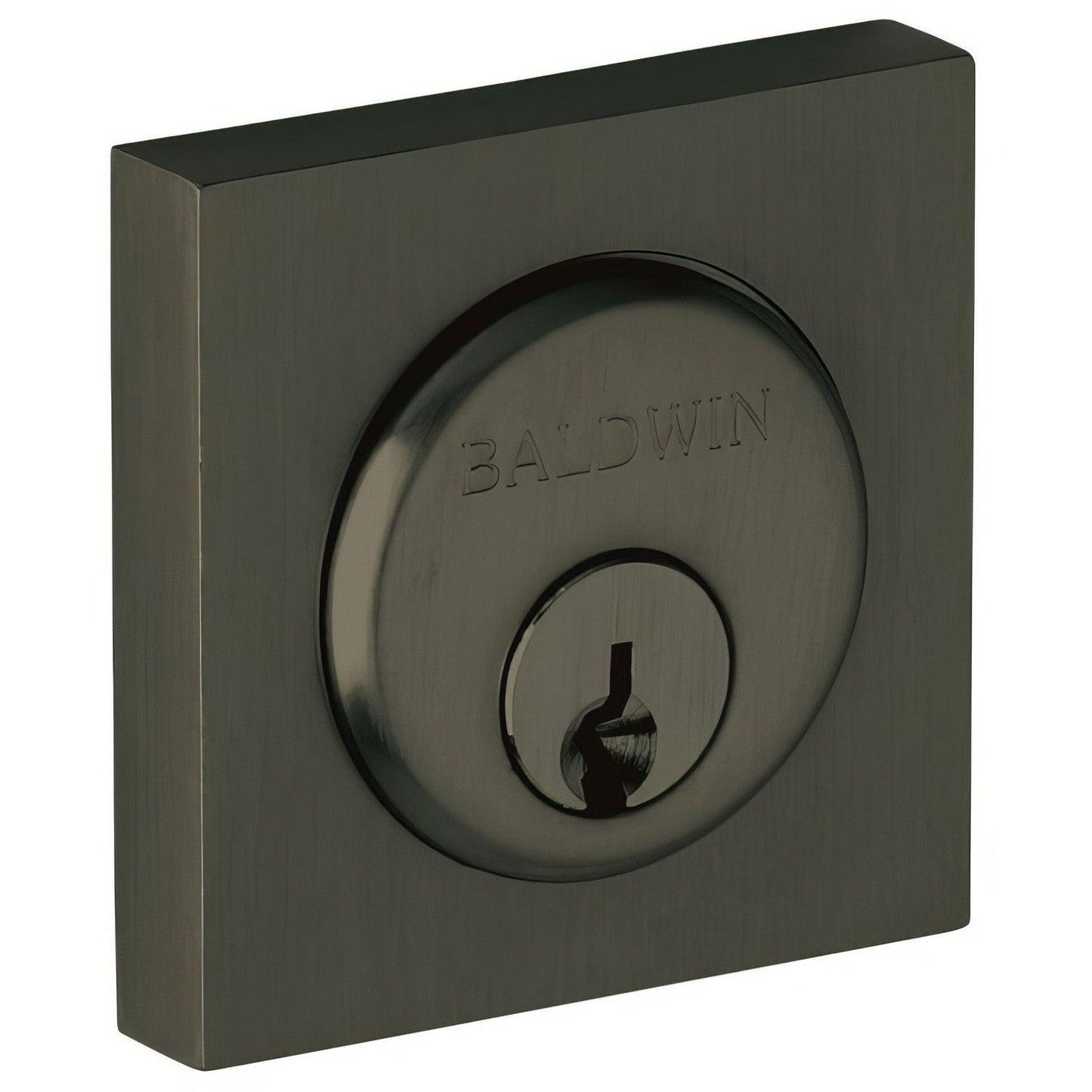 Baldwin 6743 Contemporary Square Cylinder Trim Collar