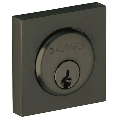 Baldwin 6743 Contemporary Square Cylinder Trim Collar