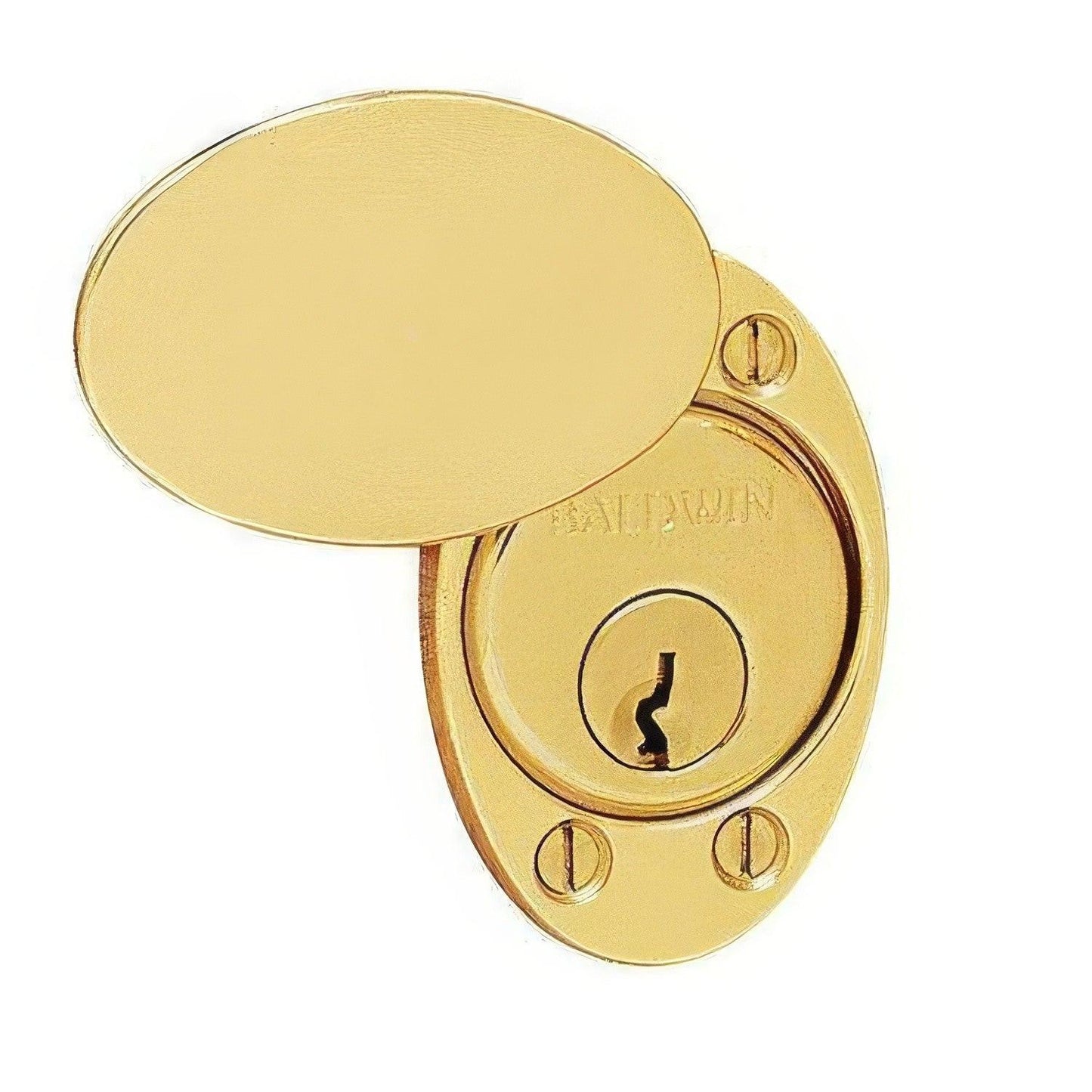 Baldwin 6755 Oval Cylinder Lock Cover Plate
