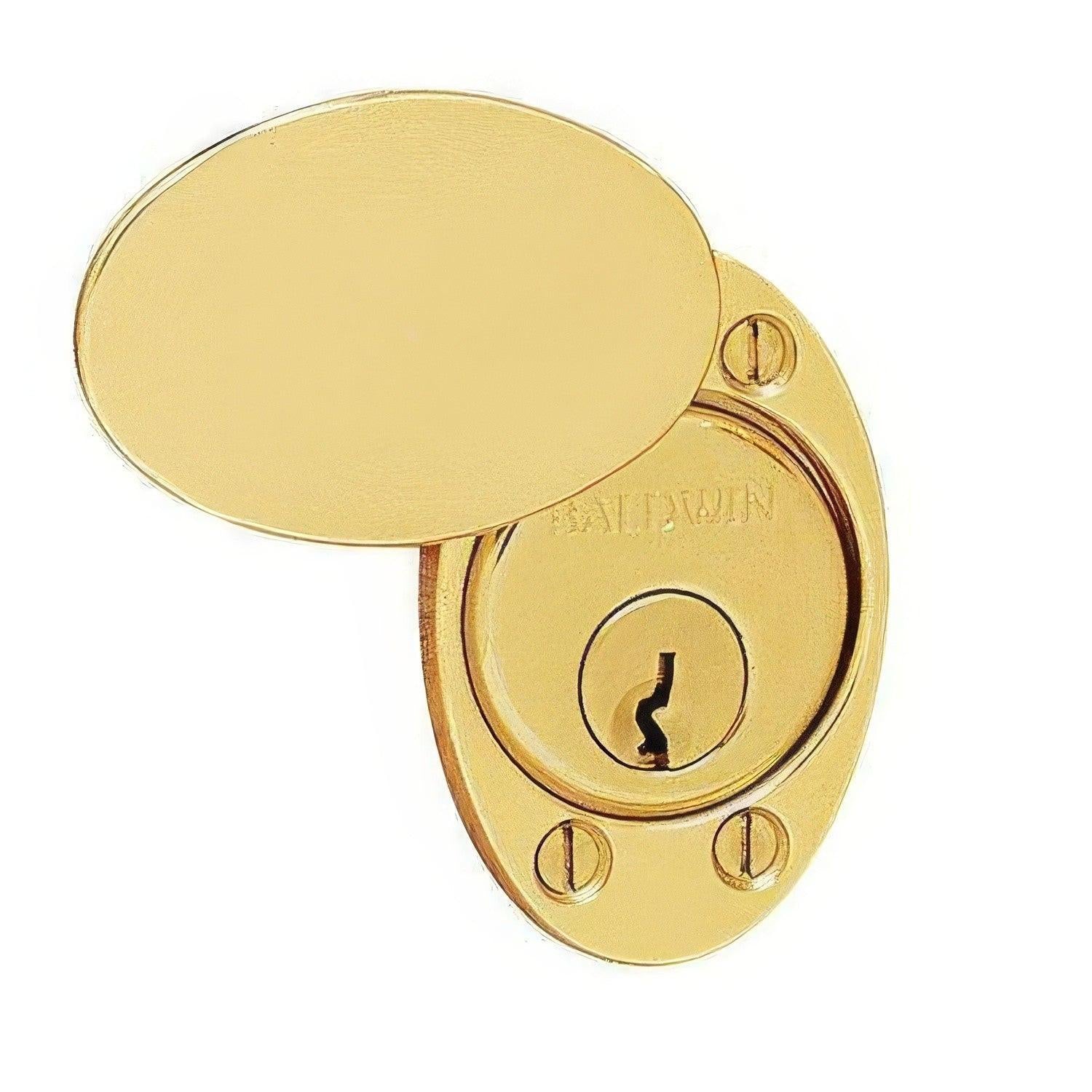 Baldwin 6755 Oval Cylinder Lock Cover Plate