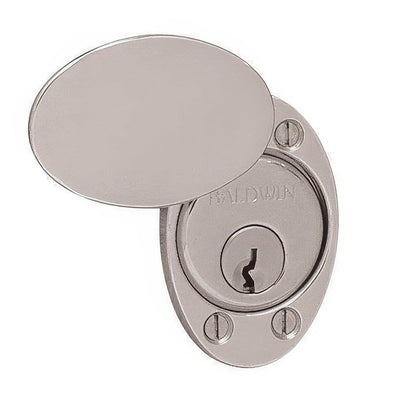 Baldwin 6755 Oval Cylinder Lock Cover Plate