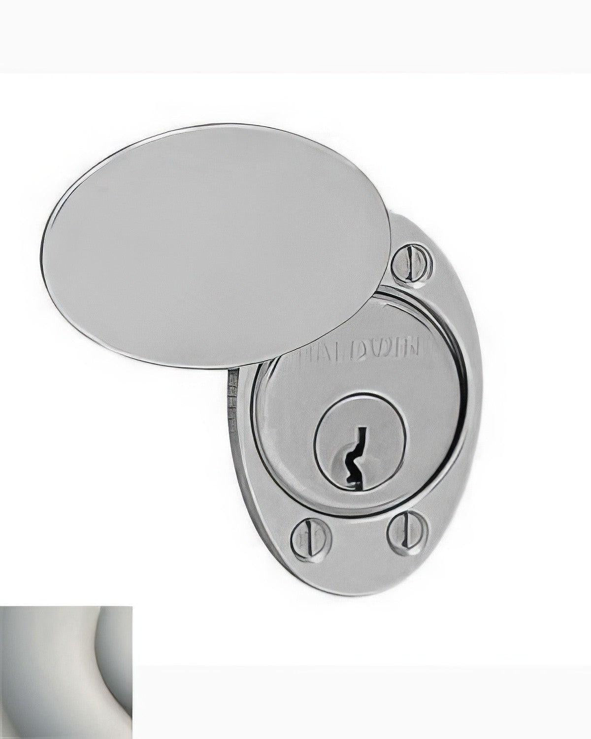 Baldwin 6755 Oval Cylinder Lock Cover Plate