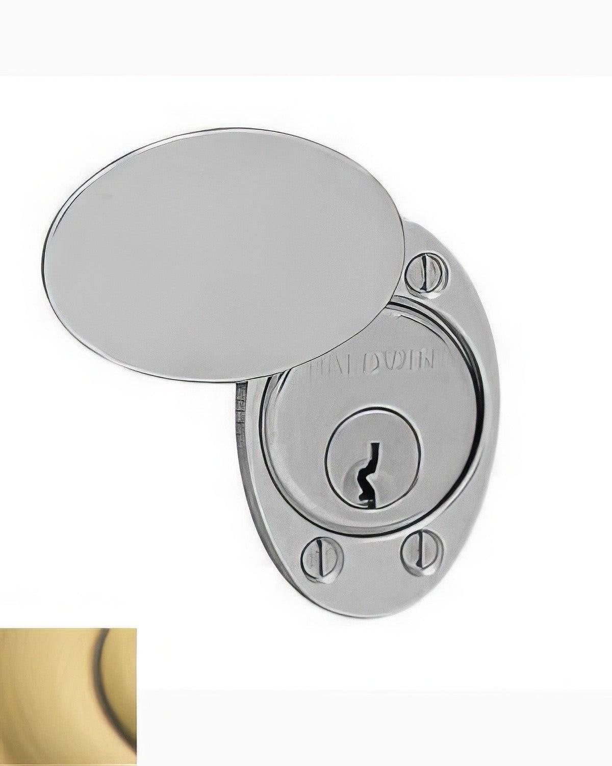 Baldwin 6755 Oval Cylinder Lock Cover Plate
