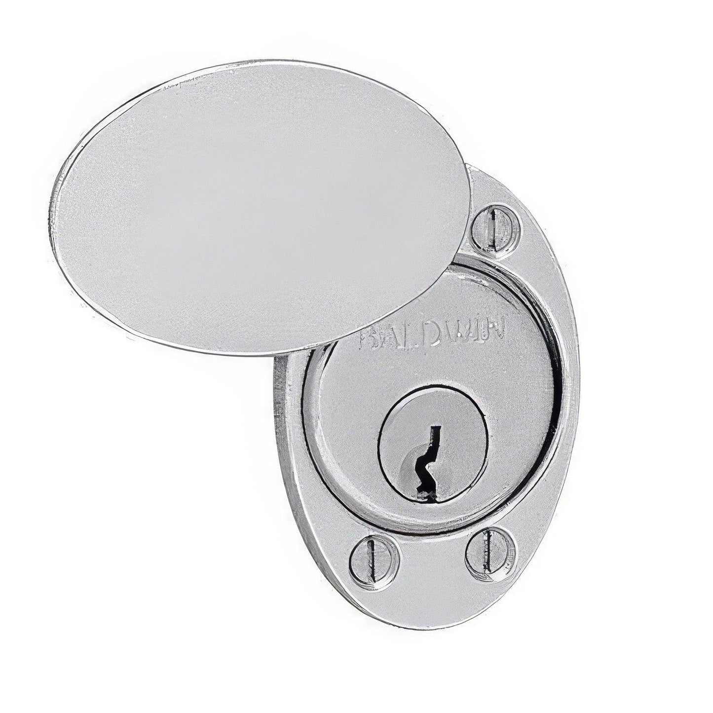 Baldwin 6755 Oval Cylinder Lock Cover Plate