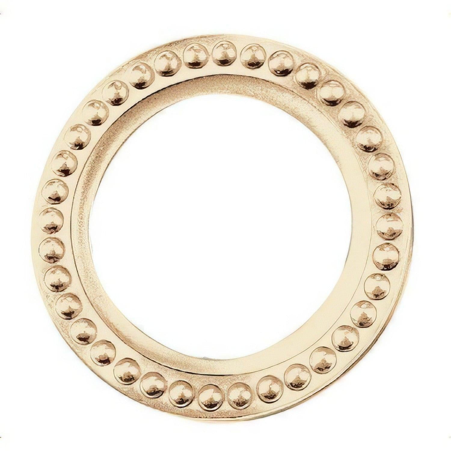 Baldwin 6768 Beaded Decorative Cylinder Trim Collar