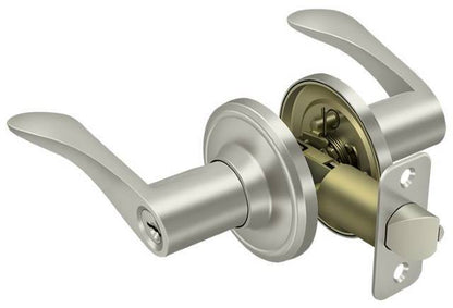 Deltana 6861L Trelawny Keyed Entry Single Cylinder Left Handed Door Lever.