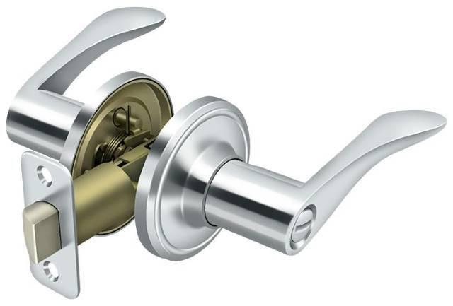 Deltana 6862 Trelawny Privacy Door Lever.