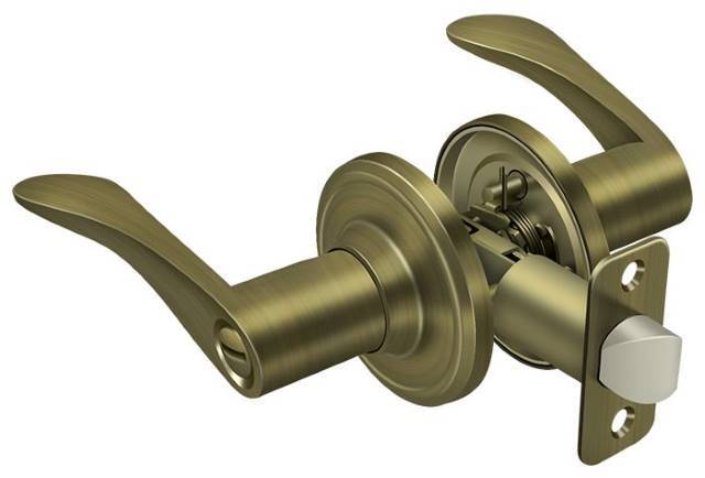 Deltana 6862L Trelawny Privacy Left Handed Door Lever.