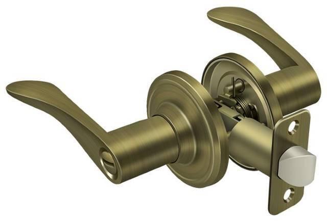 Deltana 6862L Trelawny Privacy Left Handed Door Lever.