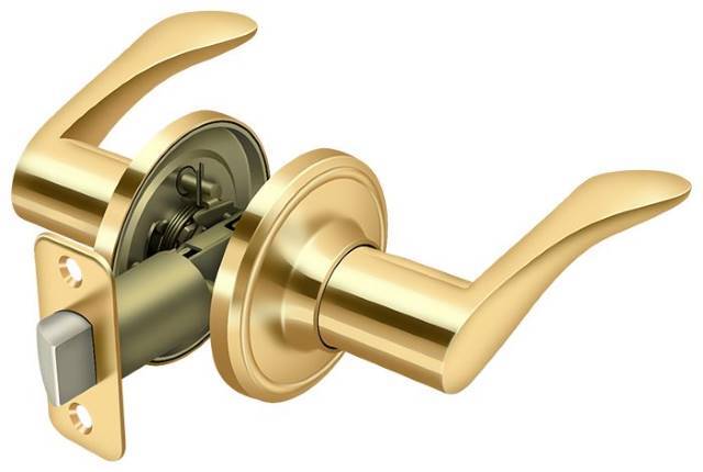 Deltana 6863 Trelawny Passage Door Lever.