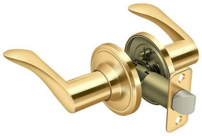 Deltana 6863L Trelawny Left Handed Passage Door Lever.