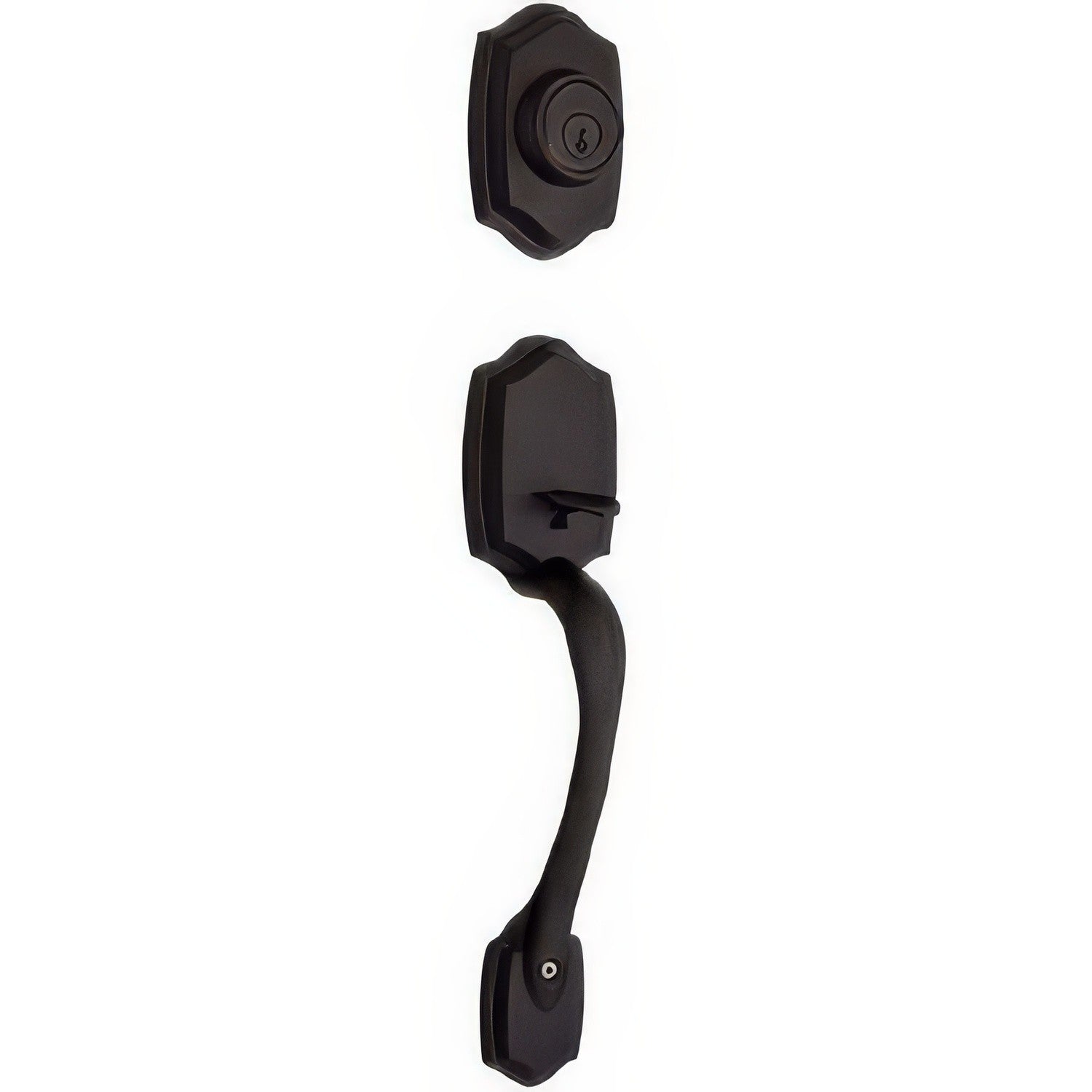 Kwikset 687BW-LIP-S Belleview Single Cylinder Handleset