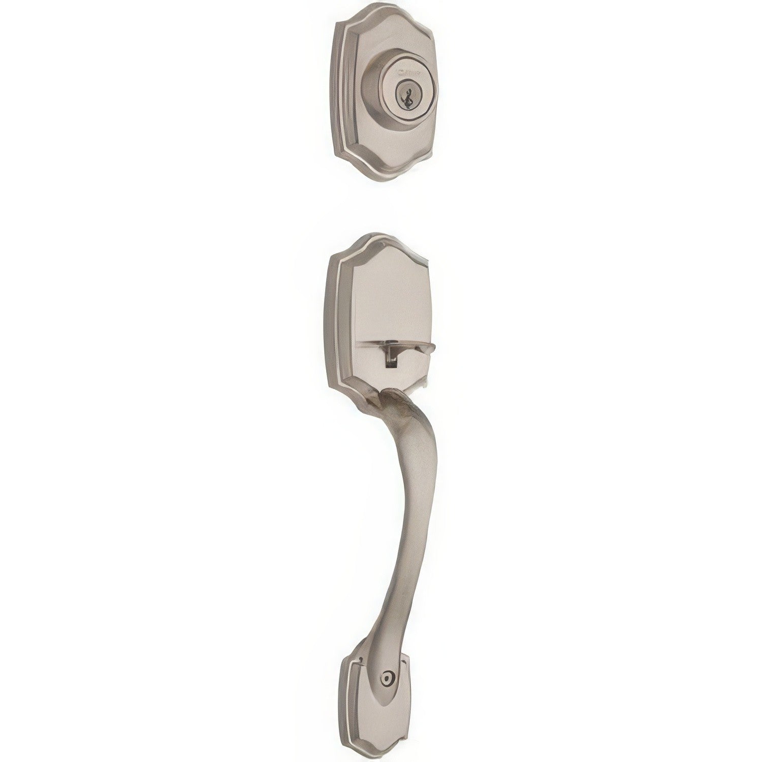Kwikset 687BW-LIP Belleview Single Cylinder Handleset