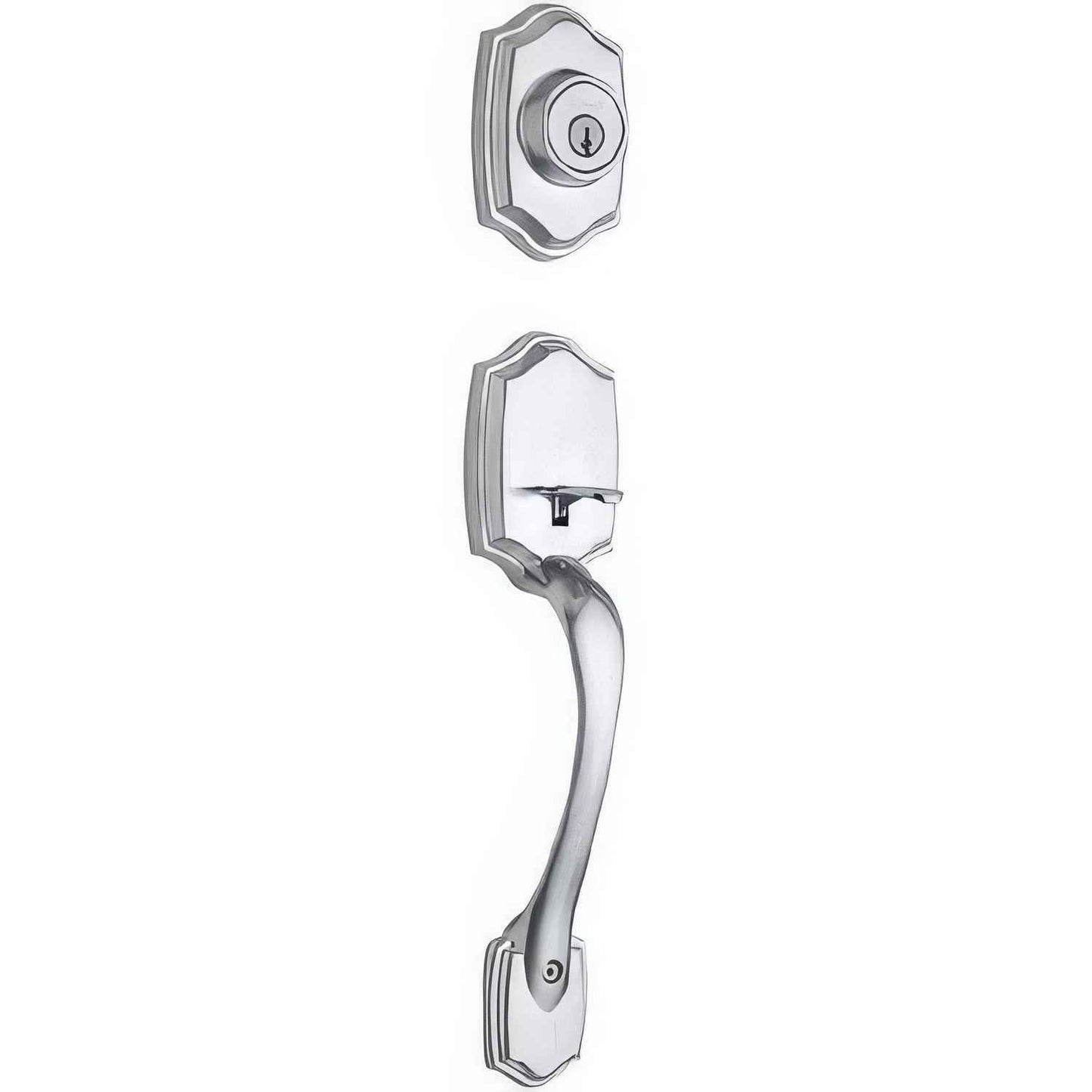 Kwikset 687BW-LIP Belleview Single Cylinder Handleset