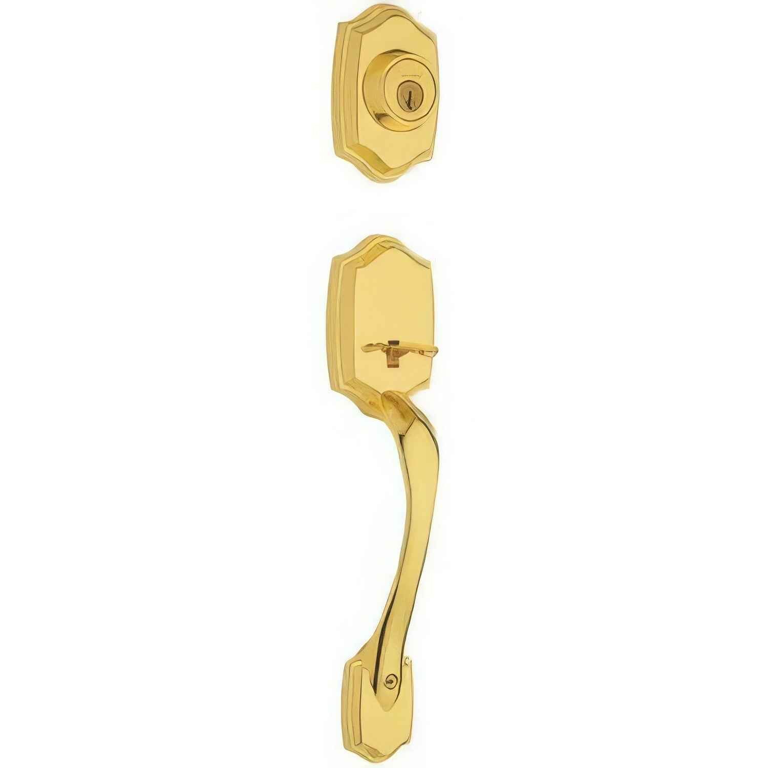 Kwikset 687BW-LIP Belleview Single Cylinder Handleset