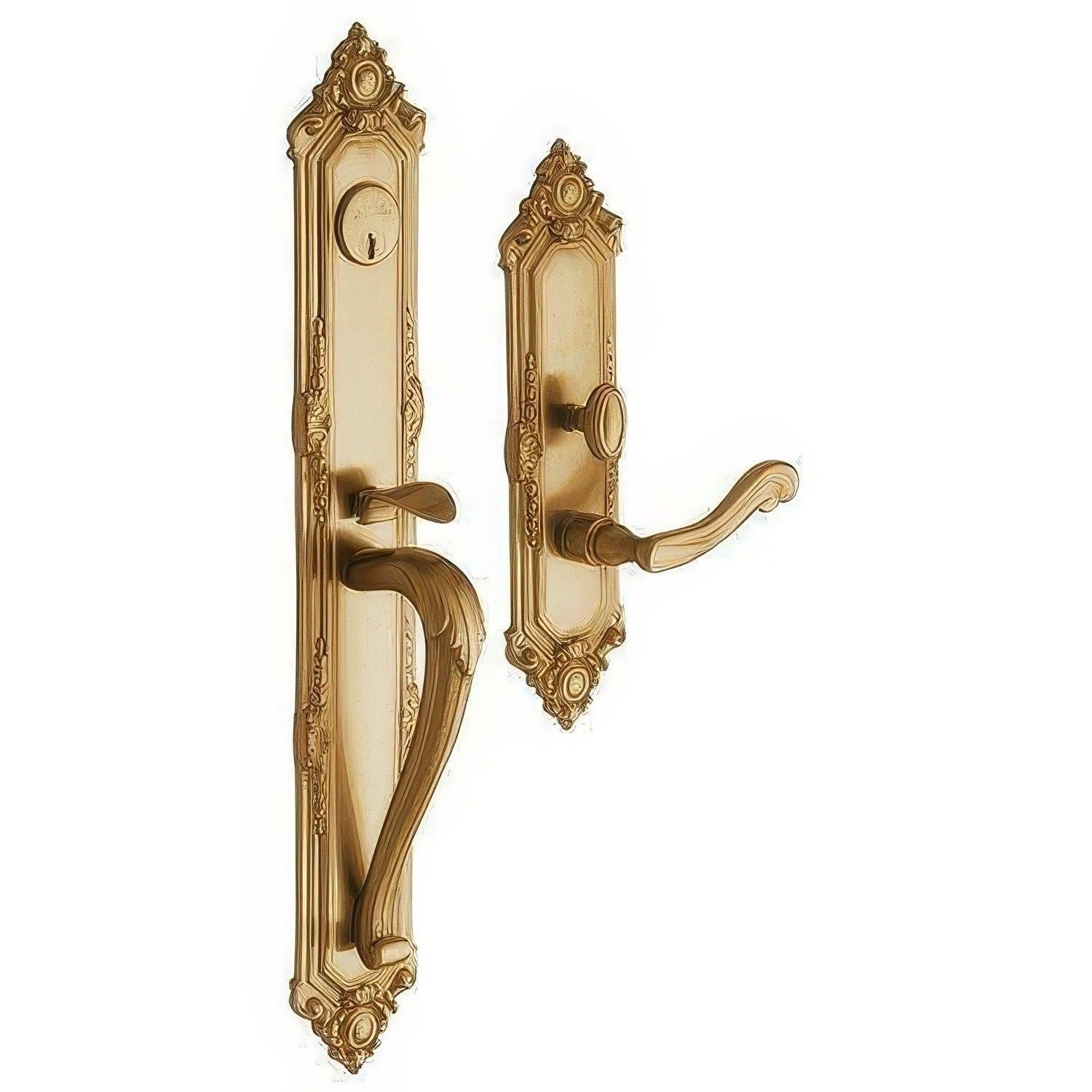 Baldwin 6950.LENT Kensington Left Hand Single Cylinder Mortise Handleset Trim Set