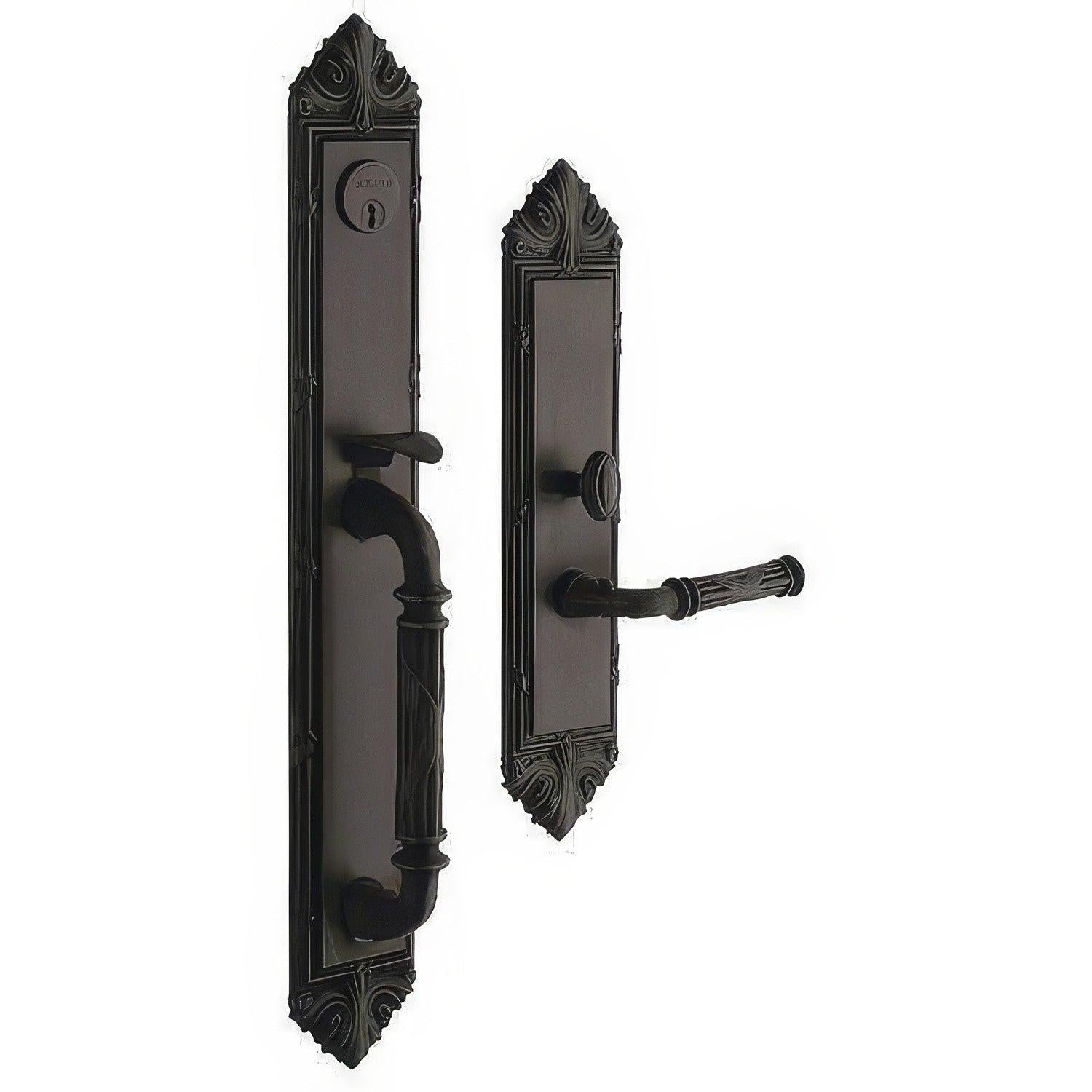 Baldwin 6952.LFD Edinburgh Left Hand Dummy Handleset Trim Set.