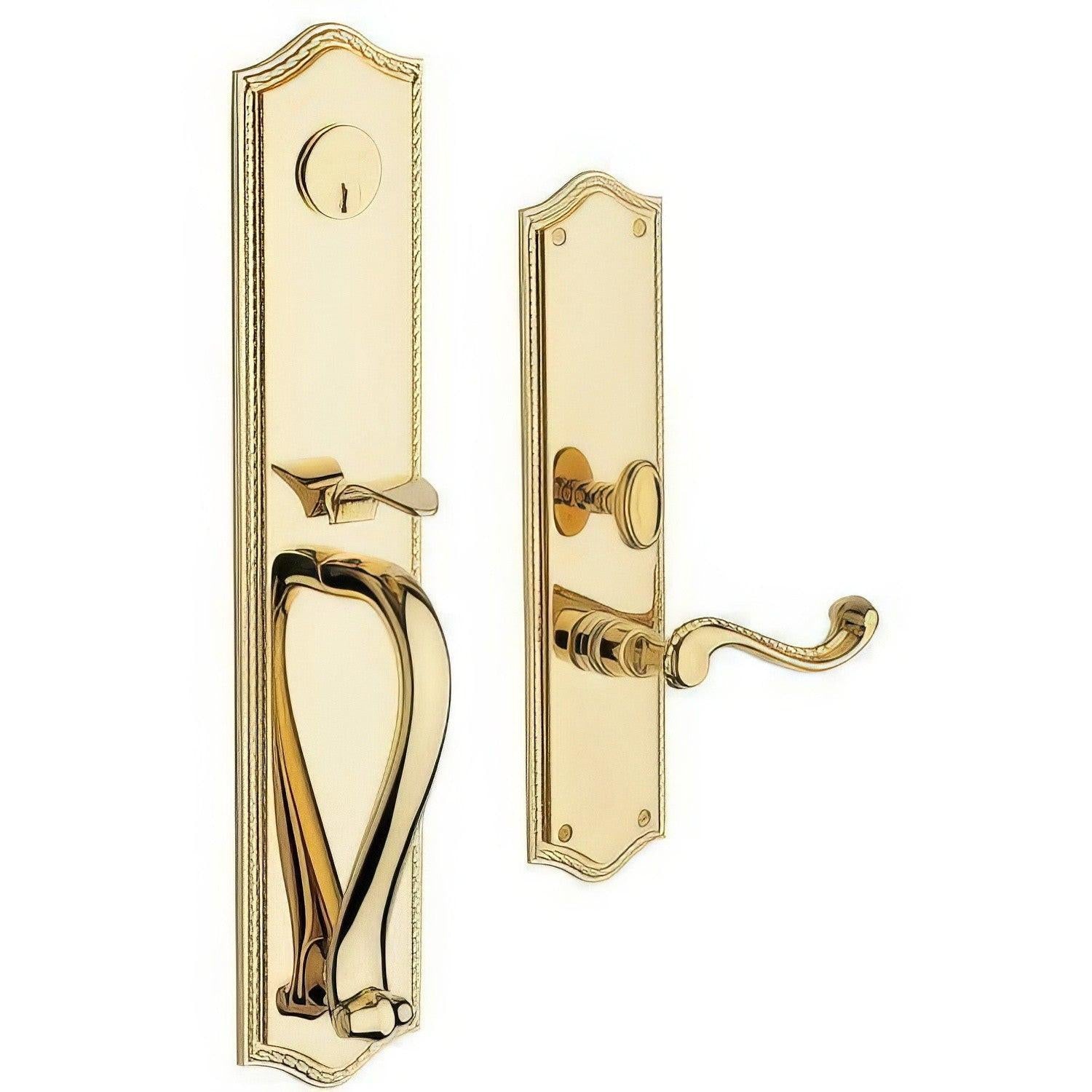 Baldwin 6963.RFD Bristol Right Hand Dummy Handleset Trim Set.