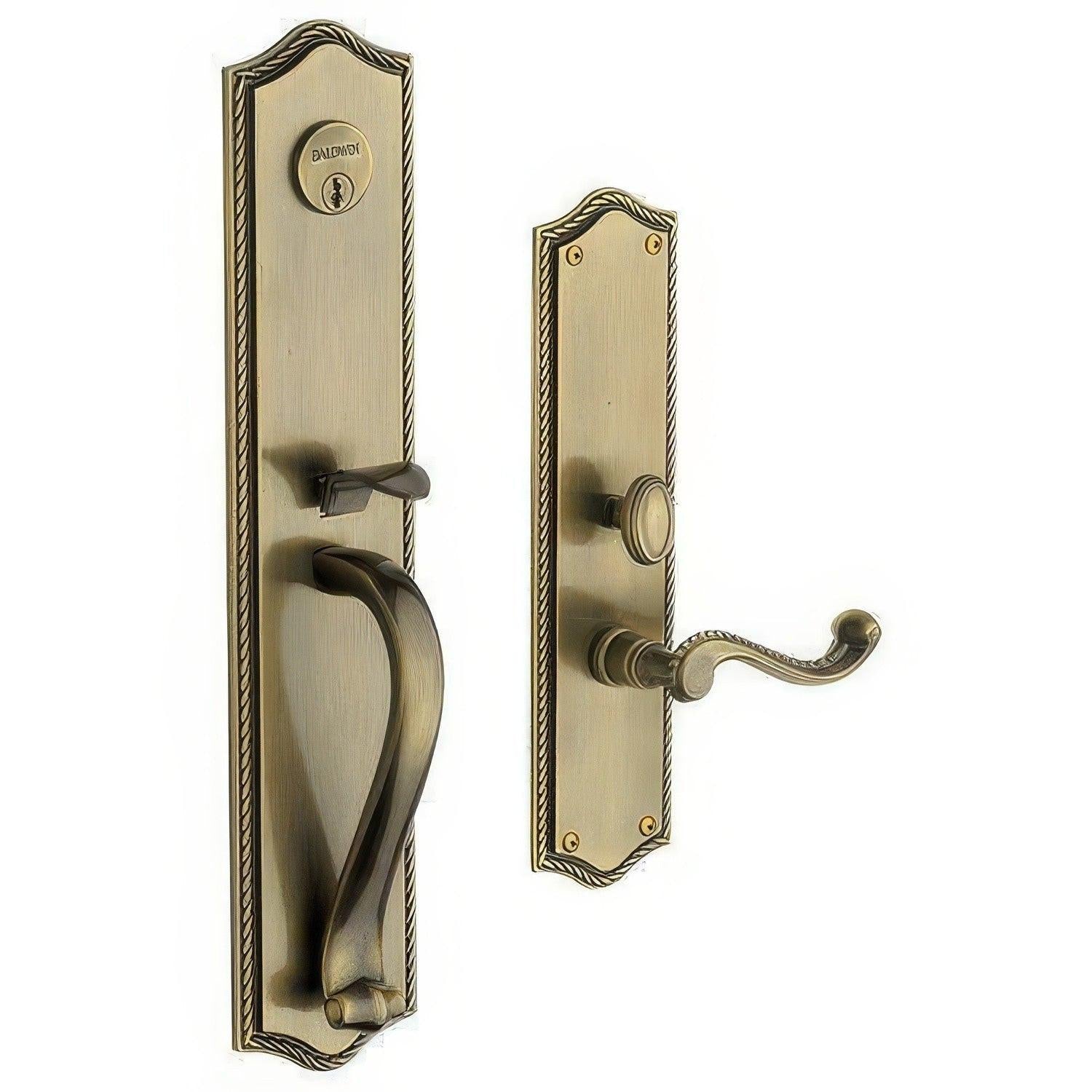 Baldwin 6963.RFD Bristol Right Hand Dummy Handleset Trim Set.