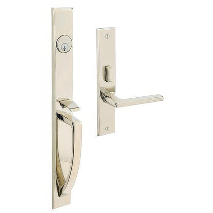 Baldwin 6966.LENT Lakeshore Left Hand Single Cylinder Mortise Handleset Trim Set.