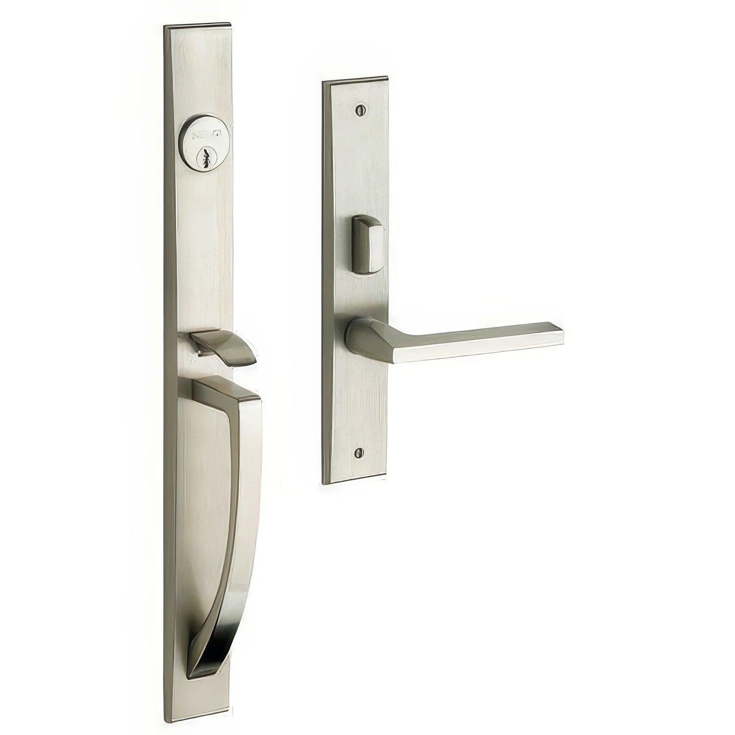 Baldwin 6966.RENT Lakeshore Right Hand Single Cylinder Mortise Handleset Trim Set.