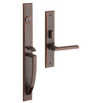 Baldwin 6966.RENT Lakeshore Right Hand Single Cylinder Mortise Handleset Trim Set.