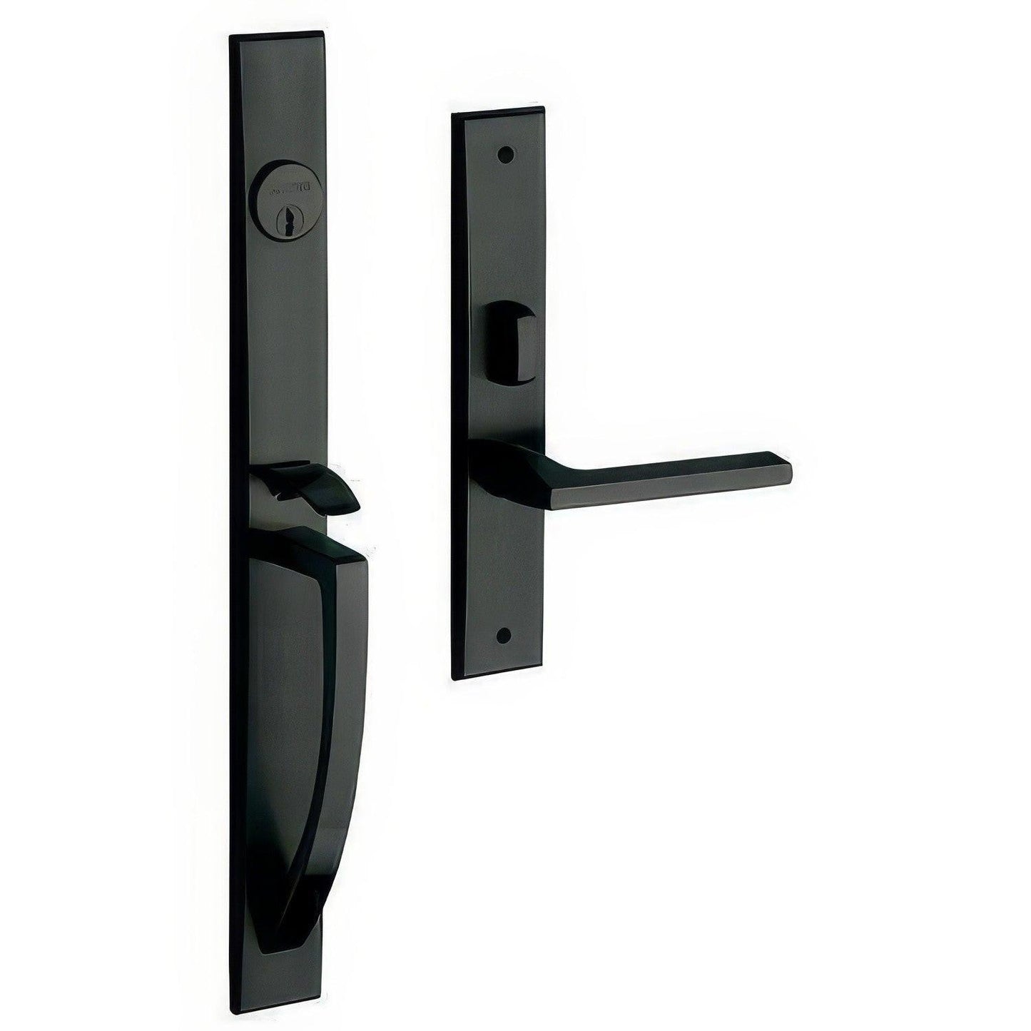 Baldwin 6966.RENT Lakeshore Right Hand Single Cylinder Mortise Handleset Trim Set.