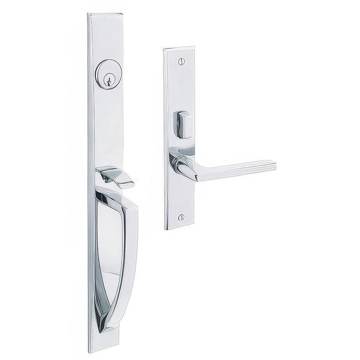 Baldwin 6966.LENT Lakeshore Left Hand Single Cylinder Mortise Handleset Trim Set.
